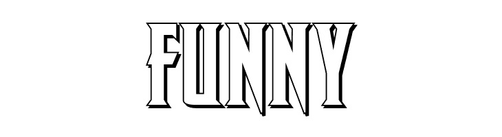 Wolf's Bane Bold Shadow  Free Fonts Download