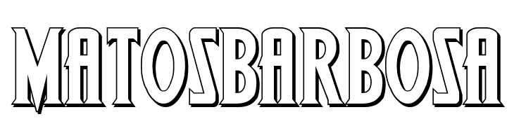 Wolf's Bane Bold Shadow  Free Fonts Download