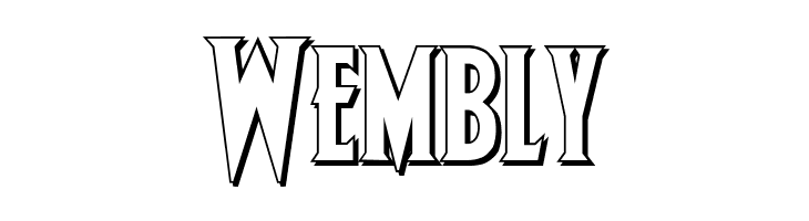 Wolf's Bane Bold Shadow  Free Fonts Download