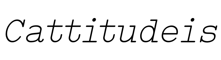 Typo Writer Light Demo Italic  Free Fonts Download