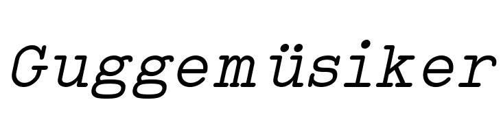 Typo Writer Demo Italic  Free Fonts Download