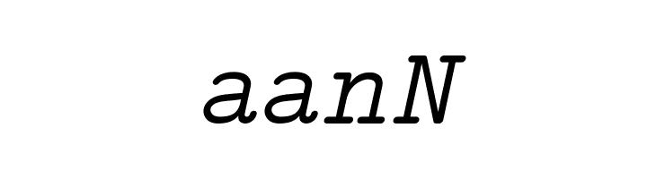 Typo Writer Demo Italic  Free Fonts Download