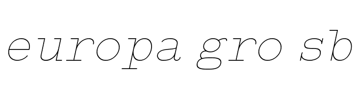 Typo Writer Thin Demo Italic  Free Fonts Download