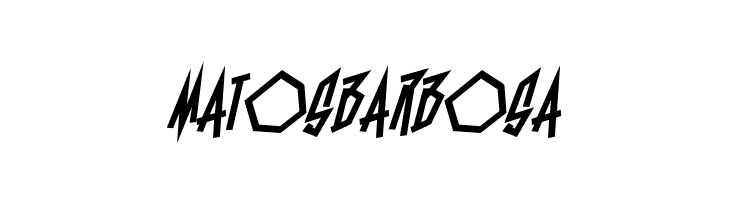 BlamBlam Heavy BB  Free Fonts Download