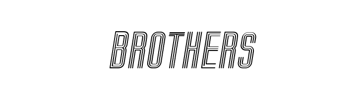 Trio Bold Italic  Free Fonts Download