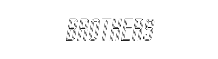 Trio Italic  Free Fonts Download