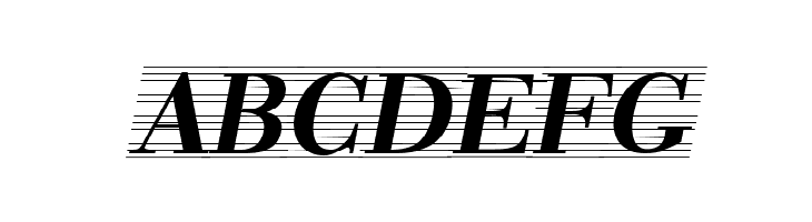 Bodonio Notebook Italic  Free Fonts Download