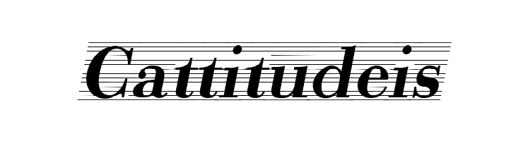 Bodonio Notebook Italic  Free Fonts Download