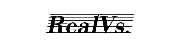 Bodonio Notebook Italic  Free Fonts Download