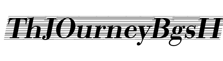 Bodonio Notebook Italic  Free Fonts Download