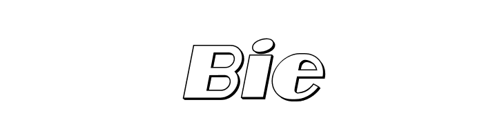 Aafia 3D Italic  Free Fonts Download