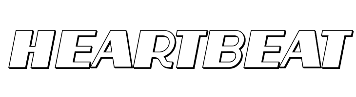 Aafia 3D Italic  Free Fonts Download