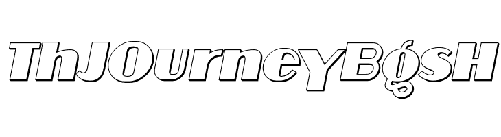 Aafia 3D Italic  Free Fonts Download