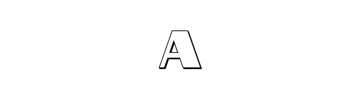 Aafia 3D Regular  Free Fonts Download