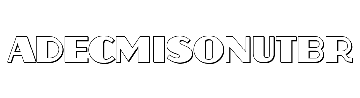 Aafia 3D Regular  Free Fonts Download