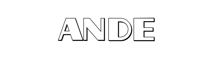 Aafia 3D Regular  Free Fonts Download