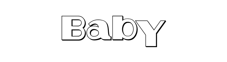 Aafia 3D Regular  Free Fonts Download