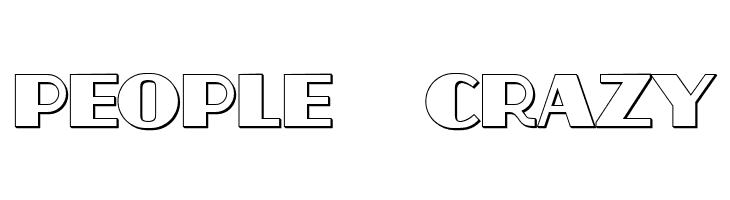 Aafia 3D Regular  Free Fonts Download