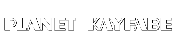 Aafia 3D Regular  Free Fonts Download