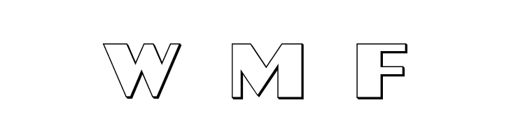 Aafia 3D Regular  Free Fonts Download