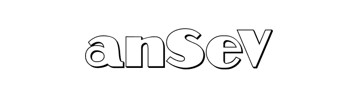 Aafia 3D Regular  Free Fonts Download