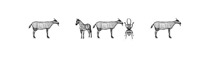 3D Animals Regular  Free Fonts Download