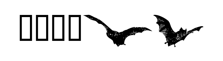 BatBats  Free Fonts Download