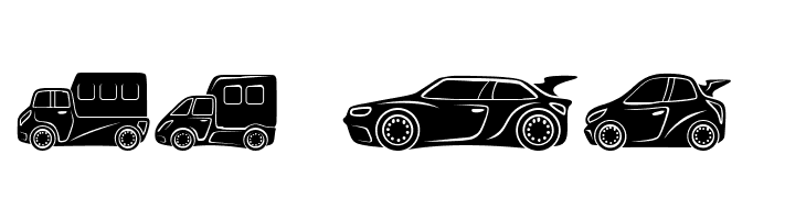 Vehicles Regular  Free Fonts Download