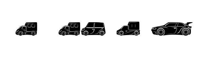 Vehicles Regular  Free Fonts Download