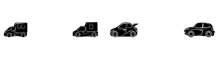 Vehicles Regular  Free Fonts Download