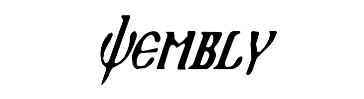 Holy Empire Condensed Italic  Free Fonts Download