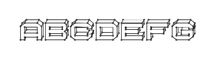 Edit Points Regular  Free Fonts Download