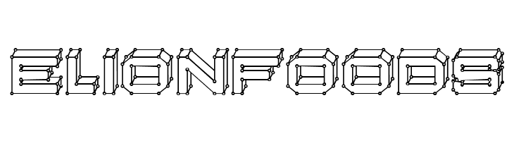 Edit Points Regular  Free Fonts Download