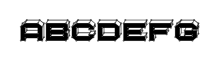 Edit Points Filled Regular  Free Fonts Download