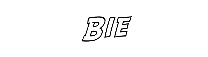 SF Comic Script Outline  Free Fonts Download