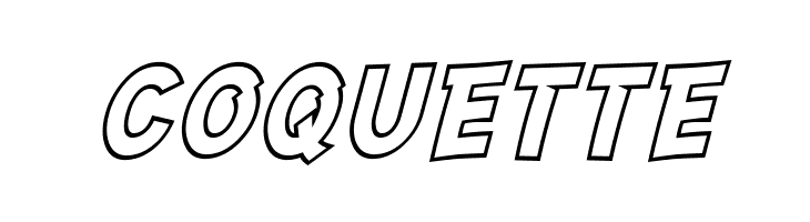SF Comic Script Outline  Free Fonts Download