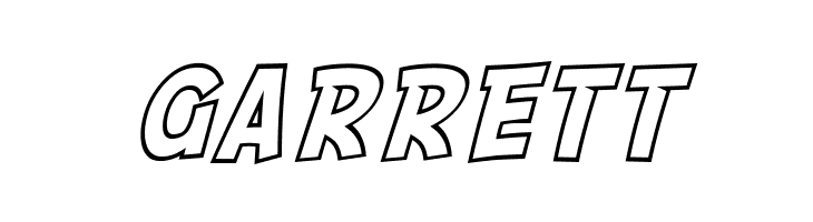 SF Comic Script Outline  Free Fonts Download