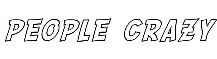 SF Comic Script Outline  Free Fonts Download