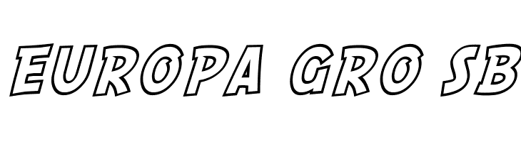 SF Comic Script Outline  Free Fonts Download