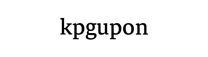 kpgupon Markazi Text Regular Font