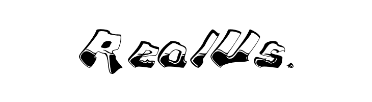 Chroma Ghost Regular  Free Fonts Download