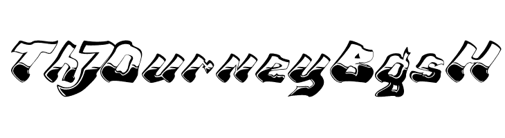 Chroma Ghost Regular  Free Fonts Download