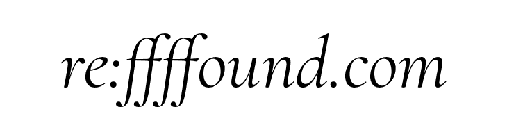 Cormorant Regular Italic  Free Fonts Download