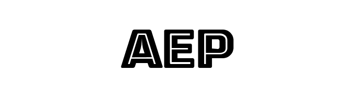 Letrera Caps Inline  Free Fonts Download