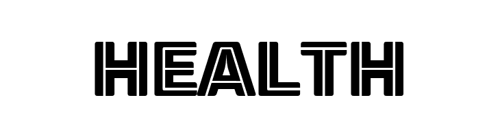 Letrera Caps Inline  Free Fonts Download