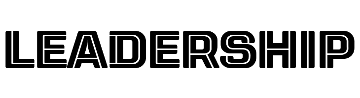 Letrera Caps Inline  Free Fonts Download