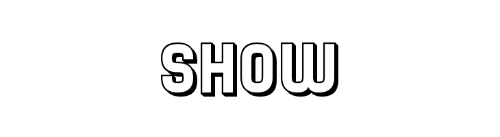 SF Speedwaystar Shaded  Free Fonts Download