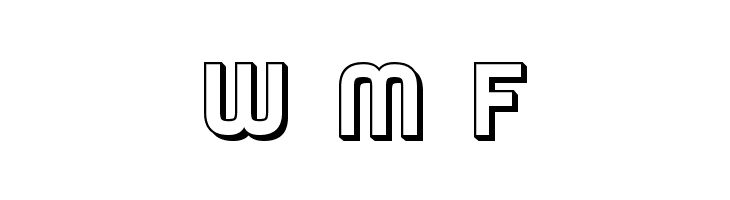 SF Speedwaystar Shaded  Free Fonts Download