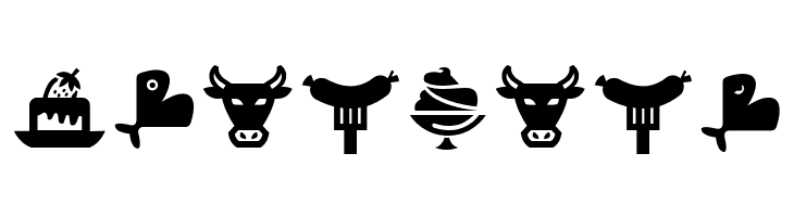 Bocartes fritos Regular  Free Fonts Download