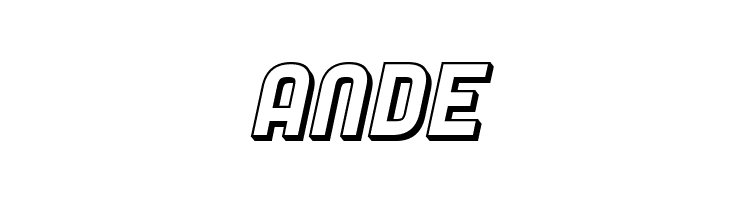 SF Speedwaystar Shaded Oblique  Free Fonts Download